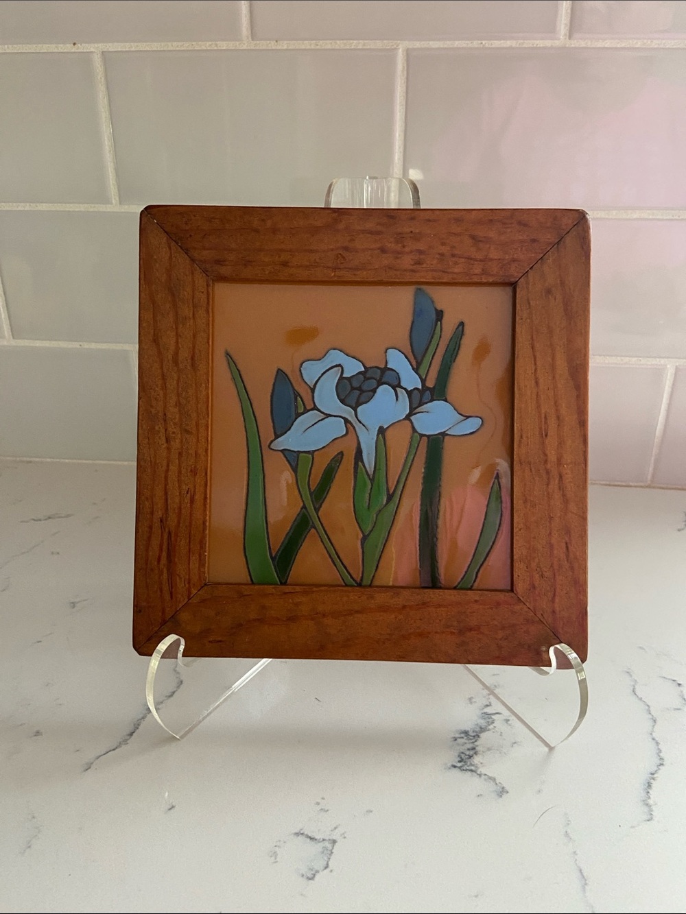 Mag Mor Art Tiles Santa Fe Hand Painted Tile Christine Fitzgerald